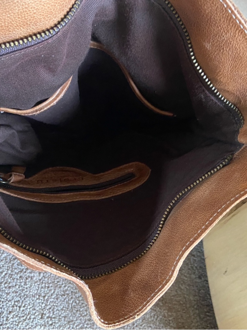 Bed Stu Howie Backpack 100% Leather Rustic CHESTNUT BACKPACK - Picture 7 of 7